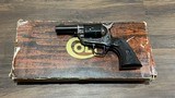 Rare Hard to Find New in Box Old Stock Colt SAA Sheriffs Model 44-40 Single Action Army Revolver 3” Royal Blue & Case Hardened Frame Colt Model P1932 - 1 of 15