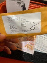 Rare New In Case S&W Smith & Wesson 500 ES Revolver Emergency Survival Bear Attack Kit w/ Knife & Extras Pelican Case Blaze Orange Grips Hard to Find - 13 of 15