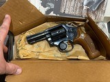 Rare Hard to Find Smith & Wesson Model 547 Revolver 3 inch 9mm Blued HB Excellent Condition Original Box Paperwork Tools Round Butt Target Grips S&W - 3 of 15