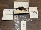 Rare Hard to Find Smith & Wesson Model 547 Revolver 3 inch 9mm Blued HB Excellent Condition Original Box Paperwork Tools Round Butt Target Grips S&W - 1 of 15
