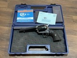 NOS Colt Single Action Army Cowboy Revolver 45 LC Long Colt Cowboy Action with Original Box 2001 3rd Gen Model CB1850 5 1/2 inch Blue Case Hardened - 12 of 15