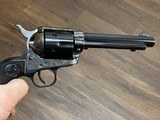 NOS Colt Single Action Army Cowboy Revolver 45 LC Long Colt Cowboy Action with Original Box 2001 3rd Gen Model CB1850 5 1/2 inch Blue Case Hardened - 14 of 15