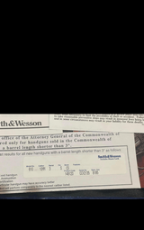 Hard to Find Smith and Wesson S&W model 610-2 Lew Horton Exclusive 1of 300 made 10mm Revolver Unfluted Cylinder Rosewood Combat Grips Round Butt Rare - 13 of 14