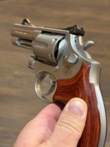 Ultra Rare Lew Horton Special S&W Performance Center model 66-3 F-Comp 3” Powerport barrel PCP prefix 357mag PC Revolver Badger Combat Grip Ivory 38 - 3 of 15