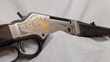 Henry Long Ranger Wildlife Coyote Edition Nickel Plated .223 Lever Action - 4 of 4