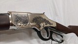 Henry Golden Boy Silver Father's Day Nickel Plated .22 LR Lever Action - 1 of 4