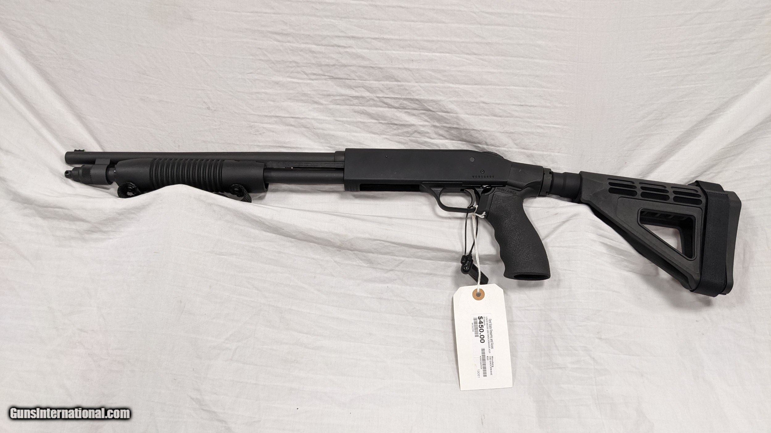 USED MOSSBERG SHOCKWAVE W/ BRACE .410