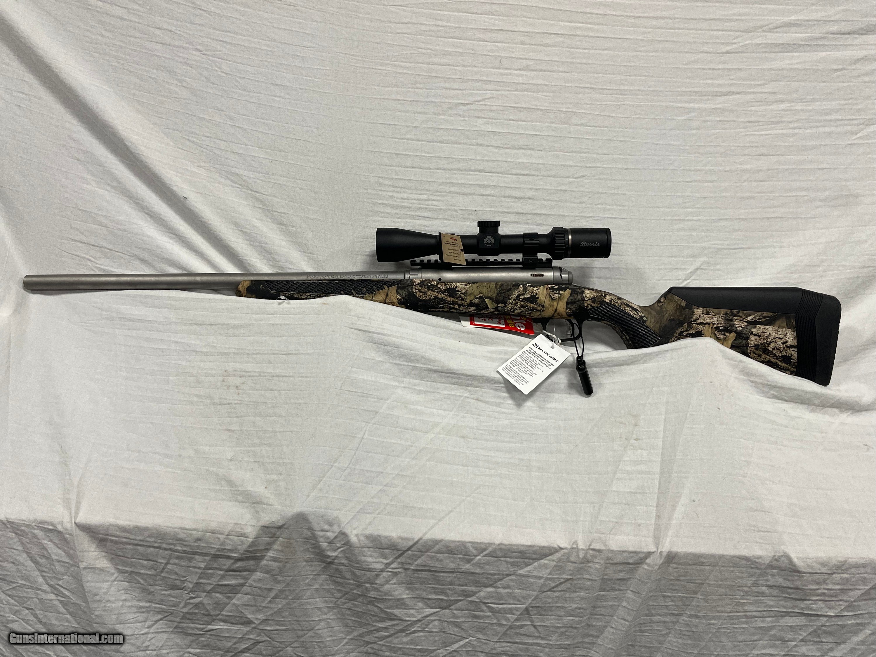 Savage 220 Slug Stainless Camo 20ga