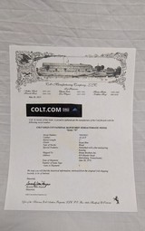 USED COLT GOLD CUP NATIONAL MATCH MK IV SERIES 70 .45 ACP (WITH LETTER) - 10 of 10