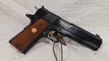 USED COLT 1911 NATIONAL MATCH GOLD CUP .38 SPECIAL - 4 of 14