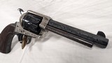 USED PIETTA/EMF 1873 GREAT WESTERN II DLX ALCHIMISTA III .45 COLT (ONE OF TWO) - 6 of 7