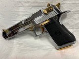 USED MAGNUM RESEARCH DESERT EAGLE 44 MAG POLISHED AND GOLD XII - 5 of 6