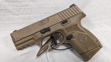 USED FN 509C MRD FDE 9MM - 1 of 2