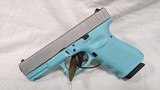 USED GLOCK 19 ROBIN EGG BLUE 9MM - 1 of 2