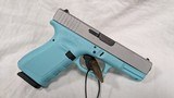USED GLOCK 19 ROBIN EGG BLUE 9MM - 2 of 2