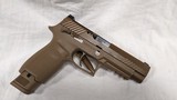 USED SIG SAUER P320 M17 US ARMY COMMEMORATIVE 726 OF 5000 9MM - 2 of 4