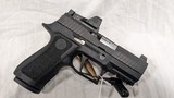 USED SIG SAUER P320 XC W/ OPTIC 9MM - 2 of 2