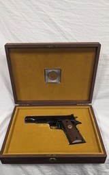 USED COLT 1911 GOLD CUP NATIONAL MATCH NRA CENTENNIAL 1971 .45 ACP - 6 of 7
