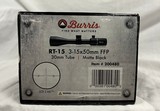 BURRIS RT-15 3-15X50MM 30MM TUBE - 5 of 5