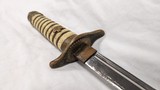 JAPANESE 1883 WWII IMPERIAL NAVAL DAGGER/DIRK - 19 of 20