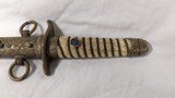 JAPANESE 1883 WWII IMPERIAL NAVAL DAGGER/DIRK - 7 of 20