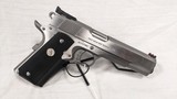 USED COLT 1911 GOLD CUP TROPHY STAINLESS .45 ACP - 2 of 2