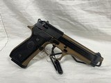 BERETTA 92FS TWO TONE BLACK/BRONZE 9MM - 2 of 2