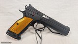USED CZ 75 TACTICAL SPORTS ORANGE TSO 9MM - 2 of 2
