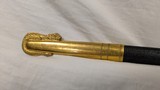 USN MODEL 1852 OFFICER'S DRESS SWORD WITH NAME - 11 of 20