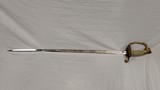 USN MODEL 1852 OFFICER'S DRESS SWORD WITH NAME - 1 of 20
