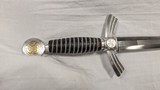 1ST MODEL LUFTWAFFE OFFICER'S DAGGER WITH CHAIN W/ LETTER OF AUTH. - 5 of 10