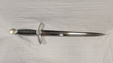1ST MODEL LUFTWAFFE OFFICER'S DAGGER WITH CHAIN W/ LETTER OF AUTH. - 4 of 10