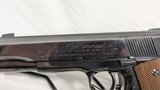USED COLT 1911 GOLD CUP NATIONAL MATCH 1871-1971 NRA CENTENNIAL .45 ACP - 7 of 11