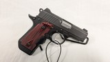 USED KIMBER MICRO CARRY CRIMSON TRACE .380 ACP - 2 of 2