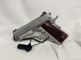 USED KIMBER STAINLESS ULTRA CARRY II 45ACP - 1 of 3