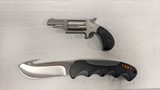 USED NAA TUCKER II TALO COMBO WITH KNIFE .22 WMR - 3 of 3