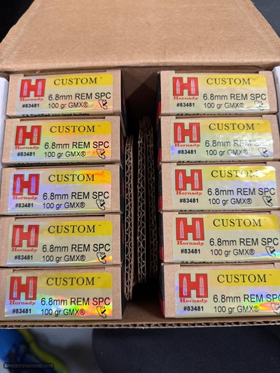 Hornady 6.8 SPC 100 GMX