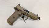USED FN FNX45 TACTICAL FDE .45 ACP - 2 of 5