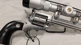 USED RUGER SINGLE SIX HUNTER .17 HMR - 7 of 9