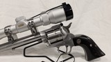 USED RUGER SINGLE SIX HUNTER .17 HMR - 3 of 9