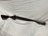 French Houllier Blanchard Paris Damascus percussion over/under rifle - 1 of 10