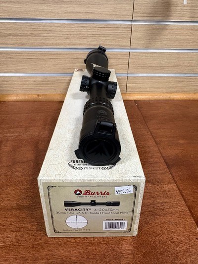 Burris Veracity 4-20X50 FFP - Image 1 of 1