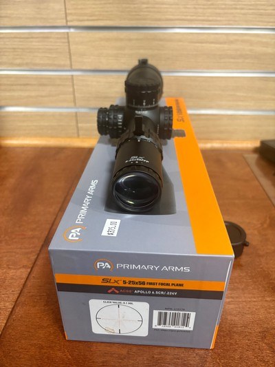 Primary Arms SLX 5-25X56 FFP APOLLO - Image 1 of 1