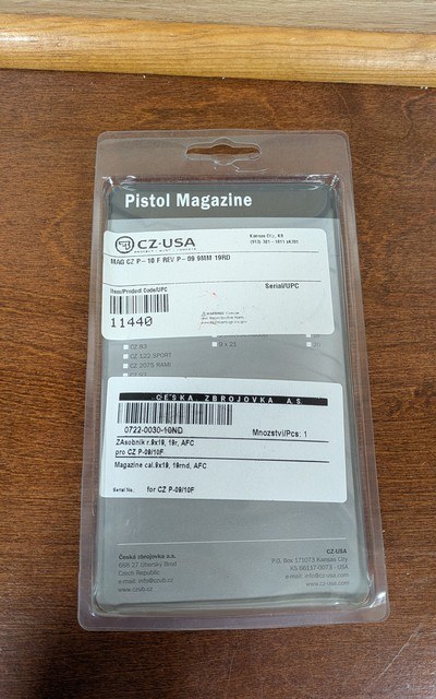 CZ P09/10F 19RD MAGAZINE - Image 2 of 2