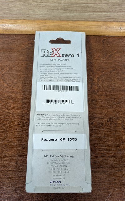 AREX REX ZERO 1 COMPACT 15RD MAGAZINE - Image 2 of 2