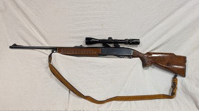 USED REMINGTON 742 WOODMASTER BDL .30-06 - LEFT HANDED STOCK - BASKETWEAVE - Image 1 of 19