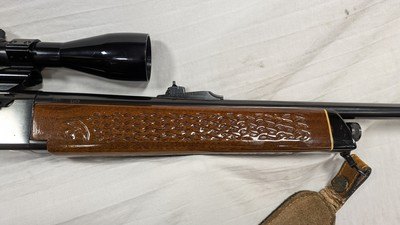 USED REMINGTON 742 WOODMASTER BDL .30-06 - LEFT HANDED STOCK - BASKETWEAVE - Image 15 of 19
