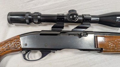USED REMINGTON 742 WOODMASTER BDL .30-06 - LEFT HANDED STOCK - BASKETWEAVE - Image 14 of 19