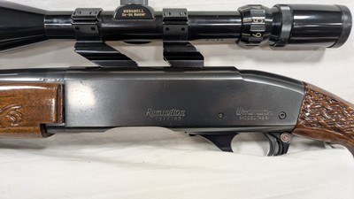 USED REMINGTON 742 WOODMASTER BDL .30-06 - LEFT HANDED STOCK - BASKETWEAVE - Image 4 of 19