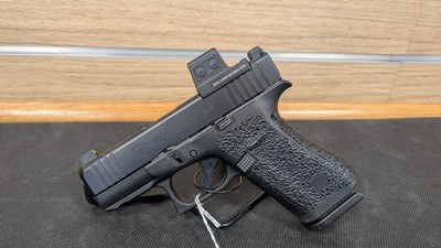 USED GLOCK 43X MOS 9MM W/ HOLOSUN EPS CARRY GREEN - Image 1 of 2